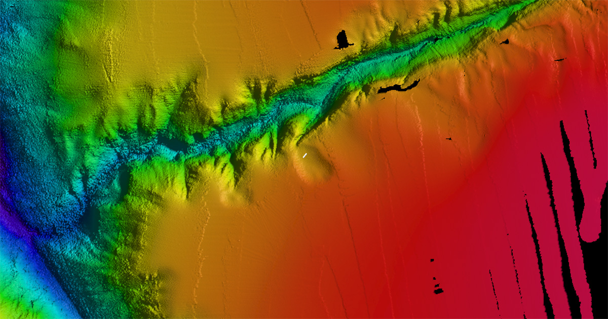 Sealab II site overview.
