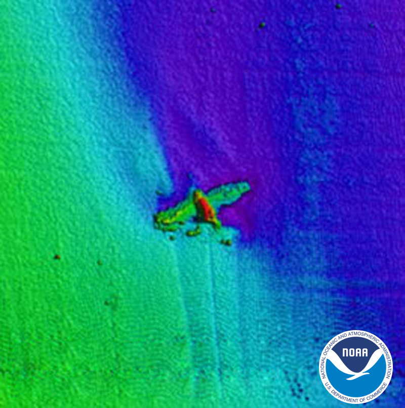 Unidentified Aircraft. Image courtesy of NOAA.