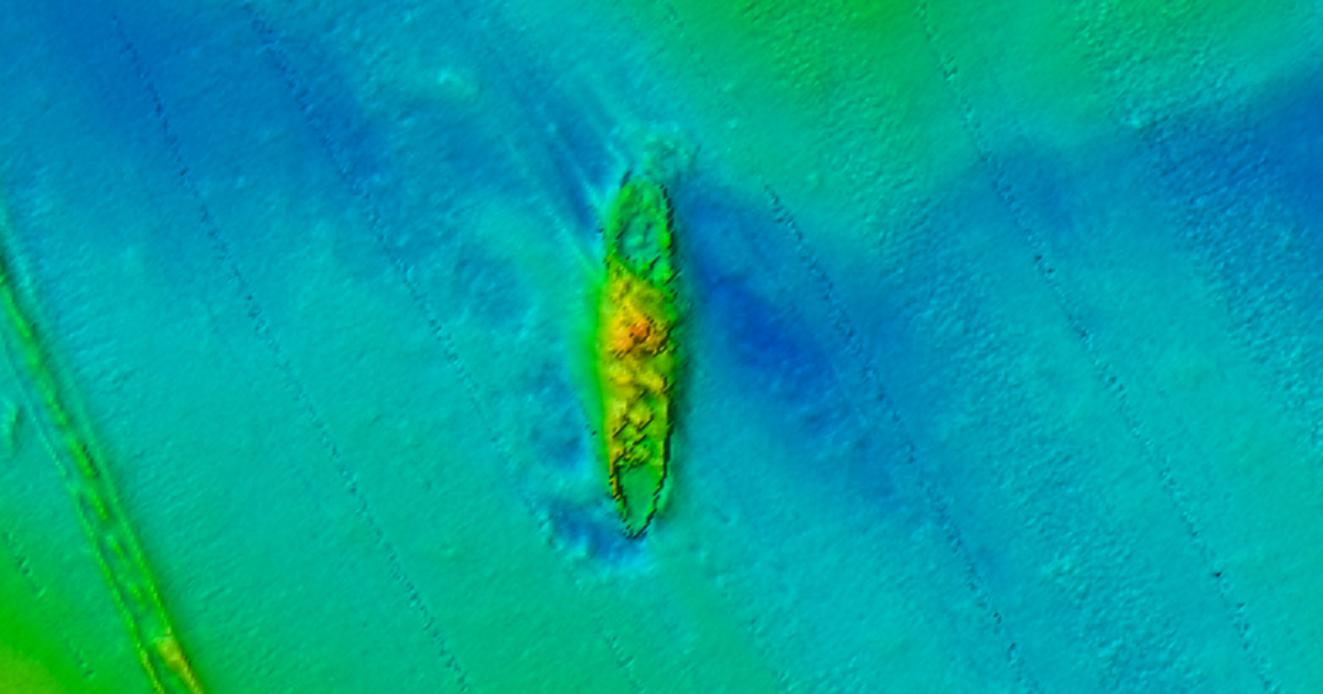USAT Mauna Loa 1m multibeam.