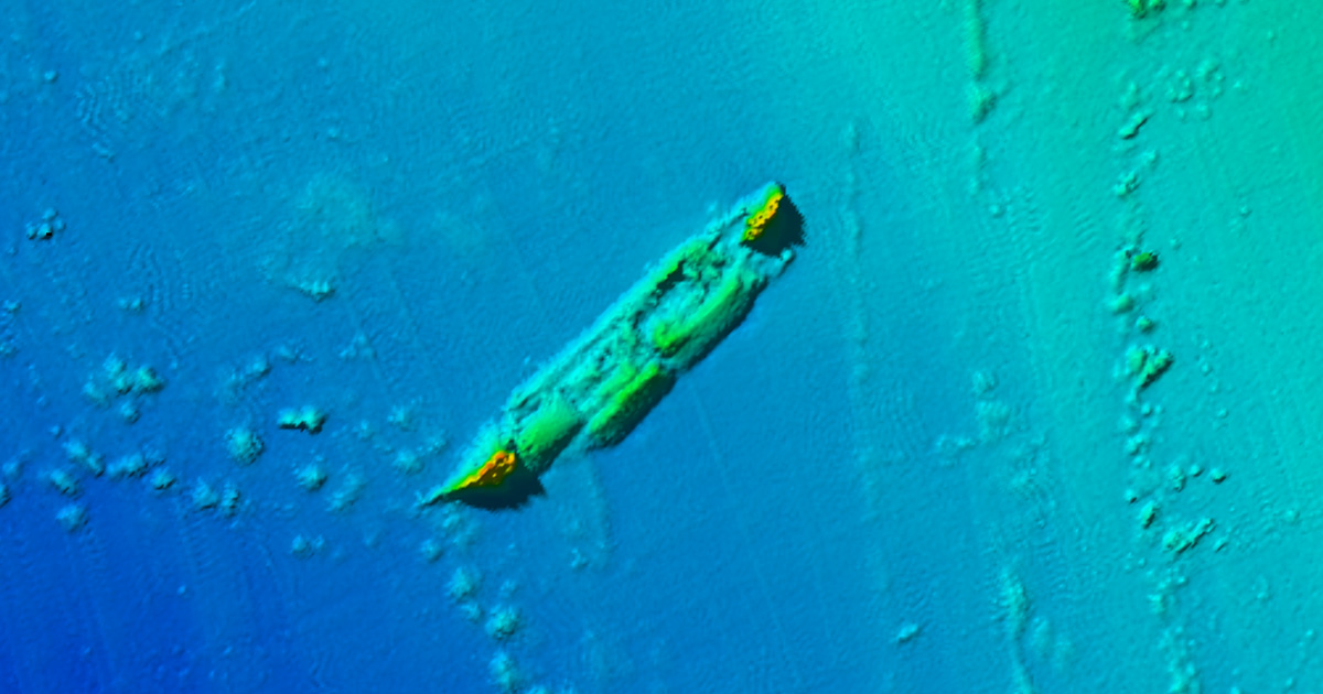 Olympic II 50cm multibeam.