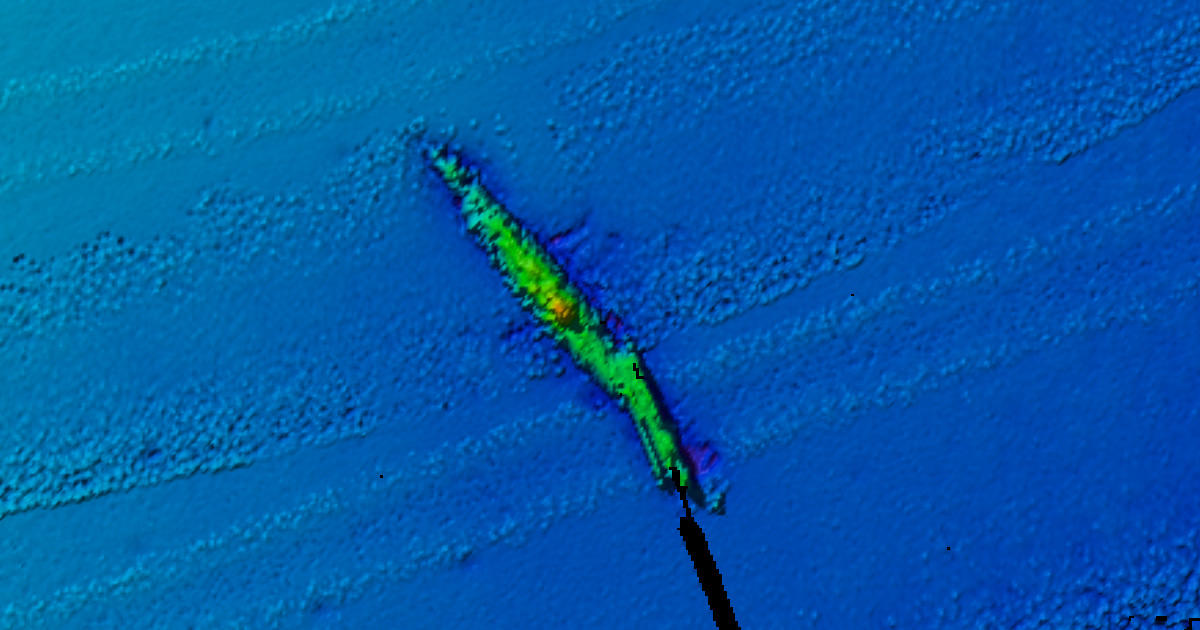 U-853 1m multibeam.