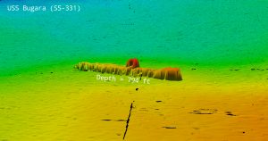 USS Bugara 3D view.