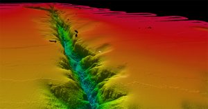 Sealab II site 3D overview.